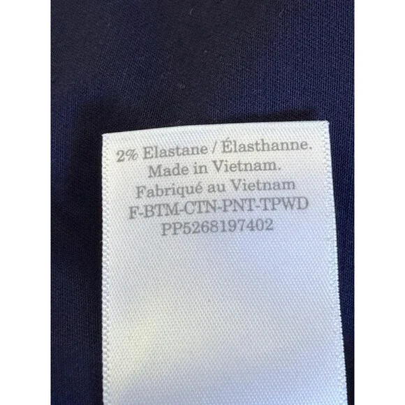 Everlane The Easy Pant Organic Cotton Pull-On Navy Size XL Casual Comfy - Picture 16 of 16